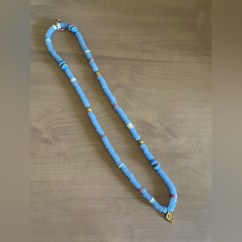 Vintage glass bead necklace